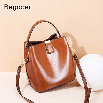 2019 New Fashion Women's Bags Genuine Leather Women Handbags Vintage Small Bucket Bag Design Female Shoulder Bag Ladies Totes
2019 New Fashion Women's Bags Genuine Leather Women Handbags Vintage Small Bucket Bag Design Female Shoulder Bag Ladies Totes