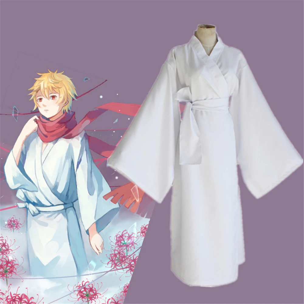Anime Noragami Yukine Cosplay Costume Yukine White bathrobe and kimono stage show and kimono cosplay Men's and women's bathrobes
Anime Noragami Yukine Cosplay Costume Yukine White bathrobe and kimono stage show and kimono cosplay Men's and women's bathrobes