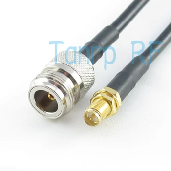 Freeshipping! 50CM N female jack to RP-SMA female jack RF Pigtail coaxial jumper cable 20INCH RG58 Wholesale
Freeshipping! 50CM N female jack to RP-SMA female jack RF Pigtail coaxial jumper cable 20INCH RG58 Wholesale
