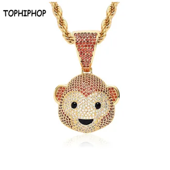 Personalized Creative Hip-hop Accessories Cute Little Monkey Zircon Hiphop Trendsetter Necklace Hiphop Pendant
Personalized Creative Hip-hop Accessories Cute Little Monkey Zircon Hiphop Trendsetter Necklace Hiphop Pendant