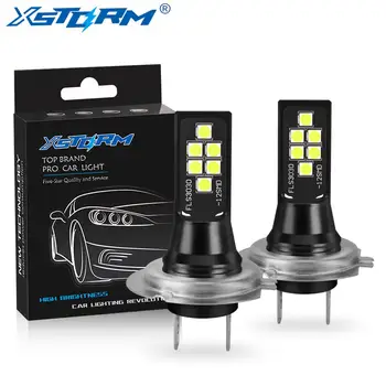 2Pcs Car Fog Lights H7 Lamp LED Super Bright 12 3030SMD 12V 24V 6000K White Driving Running Led H7 Bulbs for Auto Automotive
2Pcs Car Fog Lights H7 Lamp LED Super Bright 12 3030SMD 12V 24V 6000K White Driving Running Led H7 Bulbs for Auto Automotive