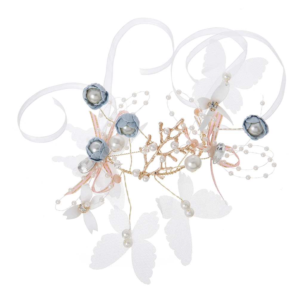 1PC Wedding Bridal Wrist Flower Band Stretch Decorative Rhinestone Butterfly Ribbon Bracelet Wrist Corsage
1PC Wedding Bridal Wrist Flower Band Stretch Decorative Rhinestone Butterfly Ribbon Bracelet Wrist Corsage