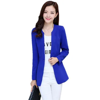 Spring Autumn Long sleeve sleeve Women solid Blazers Candy-Color ladies Jacket Coat Women's Blazers And suitJackets Tops c195
Spring Autumn Long sleeve sleeve Women solid Blazers Candy-Color ladies Jacket Coat Women's Blazers And suitJackets Tops c195