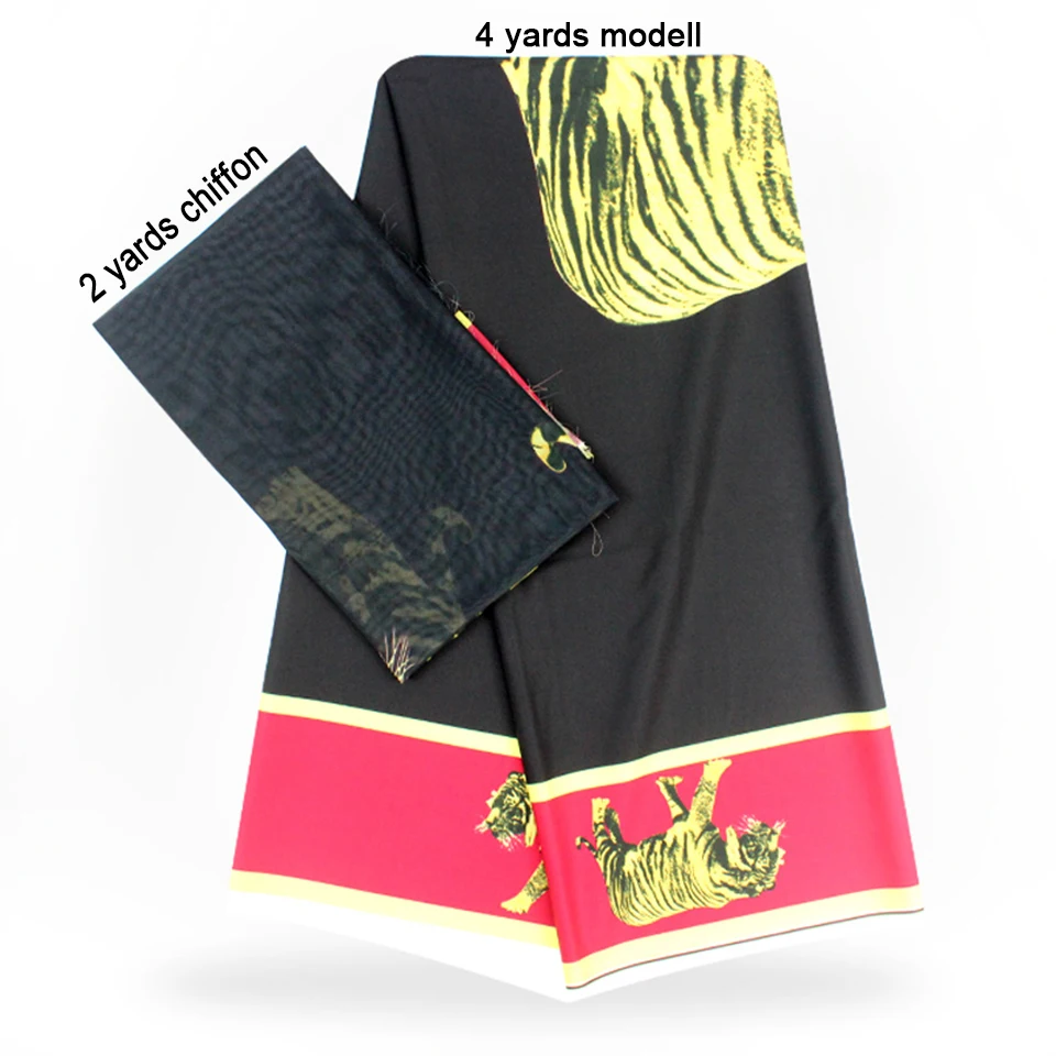 2 Pcs Set 4 Yards African Ankara Prints Modell Material & 2 Yards Chiffon Ankara Chiffon Fabric YBXM-63
2 Pcs Set 4 Yards African Ankara Prints Modell Material & 2 Yards Chiffon Ankara Chiffon Fabric YBXM-63