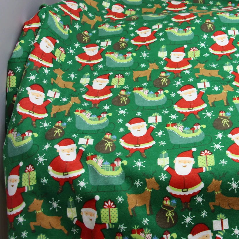 100x110cm Green Christmas Cotton Fabric Flannel Fabric Soft Fleece Cloth Fabrics meter for Baby Bedding Patchwork Tissu,Tissu
100x110cm Green Christmas Cotton Fabric Flannel Fabric Soft Fleece Cloth Fabrics meter for Baby Bedding Patchwork Tissu,Tissu
