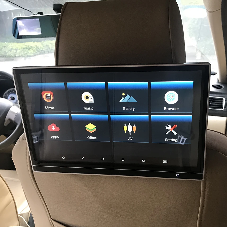 12.5 Inch Touch Screen Car Android 7.1 Headrest Monitor With Wifi Bluetooth HDMI Rear Seat Entertainment System For Toyota Prado
12.5 Inch Touch Screen Car Android 7.1 Headrest Monitor With Wifi Bluetooth HDMI Rear Seat Entertainment System For Toyota Prado