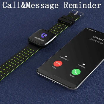 Message Notification Smart Bracelet Heart Rate Blood Pressure PPG ECG Monitor Fitness Tracker IP67 Waterproof Sports Smart Watch
Message Notification Smart Bracelet Heart Rate Blood Pressure PPG ECG Monitor Fitness Tracker IP67 Waterproof Sports Smart Watch