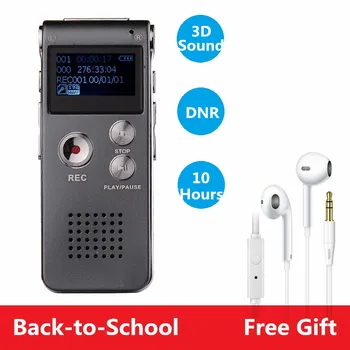 Class Learning Digital Voice Recorder 20m Long Distance Sound Recording Device Set DNR Micro Audio Recorders Pen MP3 Player 8GB
Class Learning Digital Voice Recorder 20m Long Distance Sound Recording Device Set DNR Micro Audio Recorders Pen MP3 Player 8GB
