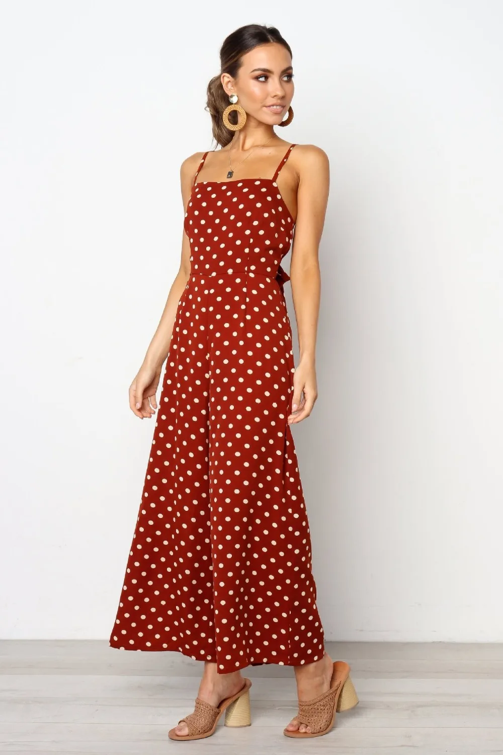 Woman Jumpsuit 2019 Elegant Ladies Sexy Overalls Plus Size Harajuku Women's Jumpsuits Clothing Summer Dot Loose Long Pants Tulum
Woman Jumpsuit 2019 Elegant Ladies Sexy Overalls Plus Size Harajuku Women's Jumpsuits Clothing Summer Dot Loose Long Pants Tulum
