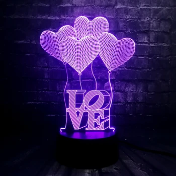 Romantic Girl Sweet Lover Heart Balloon Lava LED 7Color USB Battery Power Charge Acrylic Luster Desk Room Decor Night Light toy
Romantic Girl Sweet Lover Heart Balloon Lava LED 7Color USB Battery Power Charge Acrylic Luster Desk Room Decor Night Light toy