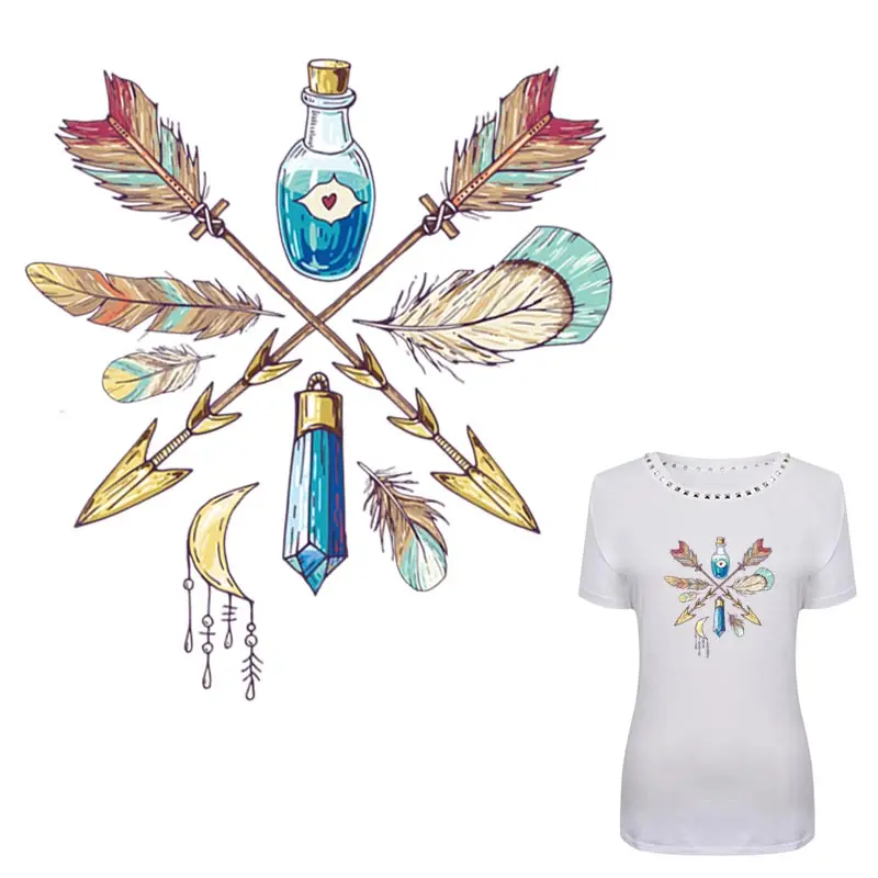 COSBILL Beautiful Feather Patches For Girl Female Clothing Stickers New Design Lovely Iron On Transfers Washable Appliqued Y-047
COSBILL Beautiful Feather Patches For Girl Female Clothing Stickers New Design Lovely Iron On Transfers Washable Appliqued Y-047