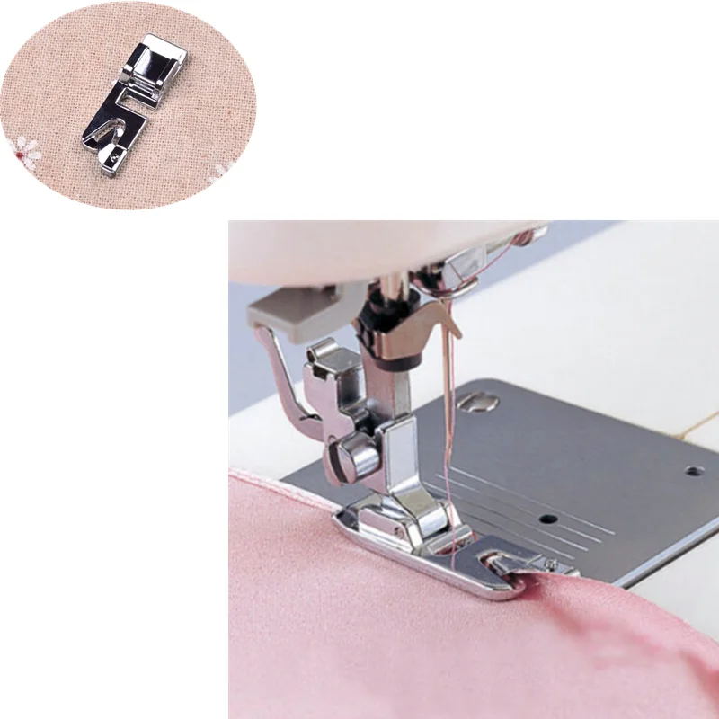 New Domestic Sewing Machine Foot Presser Rolled Hem Feet Set for Brother Singer Sewing Accessories 1PC Hot Sale
New Domestic Sewing Machine Foot Presser Rolled Hem Feet Set for Brother Singer Sewing Accessories 1PC Hot Sale