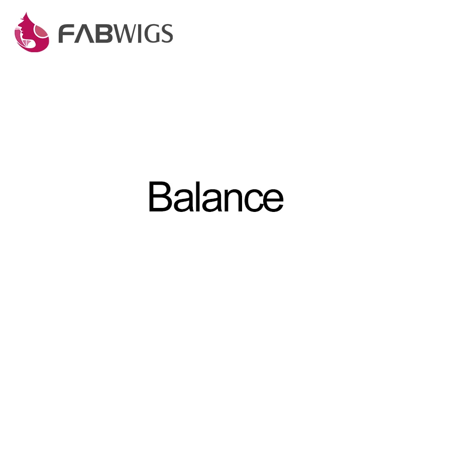 Дополнительный баланс от продуктов для волос fabwigs |