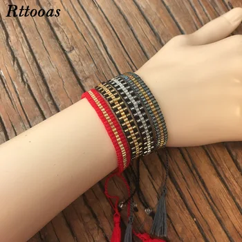 Rttooas Geometric Width Cuff Bracelet Handmade Tassel Beads Bracelets for Women Fashion Jewelry Accessories Friendship Bracelet
Rttooas Geometric Width Cuff Bracelet Handmade Tassel Beads Bracelets for Women Fashion Jewelry Accessories Friendship Bracelet
