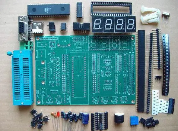 Free Shipping! 1pc AT89S52 microcontroller development board - DIY Kit + CD (supports STC / AVR)
Free Shipping! 1pc AT89S52 microcontroller development board - DIY Kit + CD (supports STC / AVR)