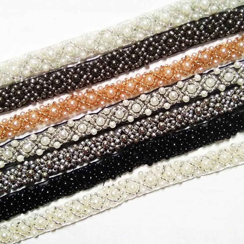 1Yard Elegant Pearl Beads Lace Trim DIY Wedding Dress Decoration Beads Lace Ribbon Trim Handmade Sewing Accessories 1cm Width
1Yard Elegant Pearl Beads Lace Trim DIY Wedding Dress Decoration Beads Lace Ribbon Trim Handmade Sewing Accessories 1cm Width