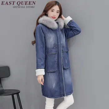 Denim winter coats women parkas denim jacket with fur womens winter coats 2019 winter jacket for women AA3042 Y
Denim winter coats women parkas denim jacket with fur womens winter coats 2019 winter jacket for women AA3042 Y