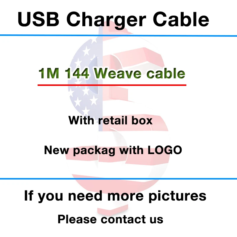 10pcs/lot OD:3.0mm 1m 3ft USB Data Sync Charger Original Quality Cable With metal braid For iphone 5 6 6S 7 plus 8 X XS MAX XR
10pcs/lot OD:3.0mm 1m 3ft USB Data Sync Charger Original Quality Cable With metal braid For iphone 5 6 6S 7 plus 8 X XS MAX XR