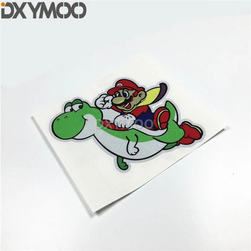 Classic Cartoon Game Super Mario Dinosaur Motorcycle Automobile Motocross Bike Stickers Car Styling Bike Vinyl Tape Bumper
Classic Cartoon Game Super Mario Dinosaur Motorcycle Automobile Motocross Bike Stickers Car Styling Bike Vinyl Tape Bumper
