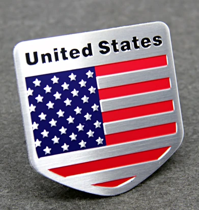 Aluminum 50*50mm Auto Car UNITED STATES USA Flag Emblem Badge Decal Sticker For Toyota Mazda Lexus Renault Suzuki Decoration
Aluminum 50*50mm Auto Car UNITED STATES USA Flag Emblem Badge Decal Sticker For Toyota Mazda Lexus Renault Suzuki Decoration