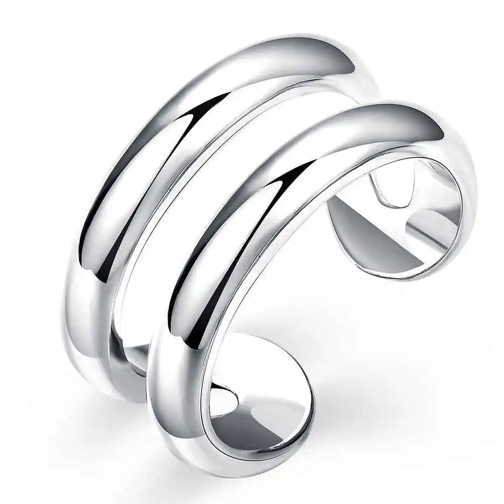 Kiteal Fashion jewellery charms silver plated rings for men/women two lines hollow ring anel masculino wedding
Kiteal Fashion jewellery charms silver plated rings for men/women two lines hollow ring anel masculino wedding