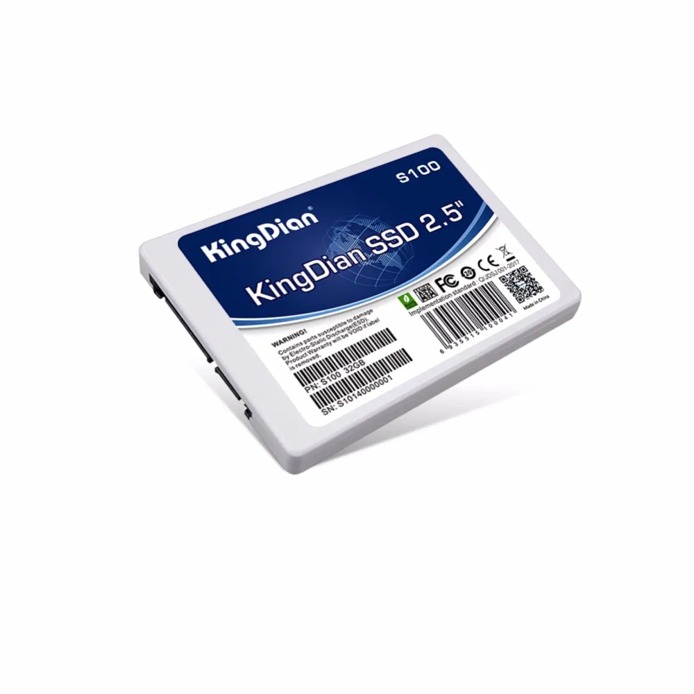 KingDian SSD 32GB 60GB 64GB 120GB 128GB 480GB 240GB 256GB 2.5'' SATAII SATA3 Solid State Drive for Laptop Desktop SDD Disk
KingDian SSD 32GB 60GB 64GB 120GB 128GB 480GB 240GB 256GB 2.5'' SATAII SATA3 Solid State Drive for Laptop Desktop SDD Disk