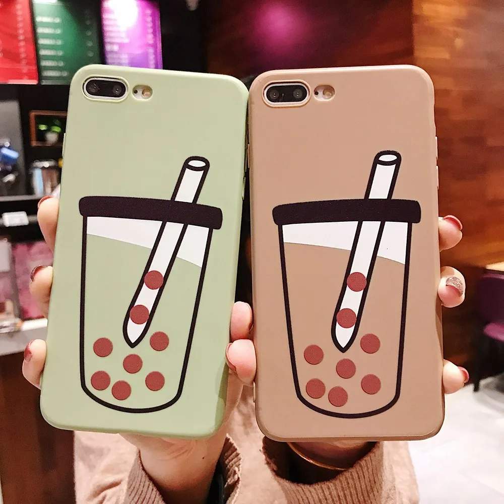 For iPhone 7 Plus X XR XS Max Case Milk Bubble Tea Drink Bottle Pattern Phone Case For iPhone 8 7 6 Plus Soft Silicone Cover
For iPhone 7 Plus X XR XS Max Case Milk Bubble Tea Drink Bottle Pattern Phone Case For iPhone 8 7 6 Plus Soft Silicone Cover
