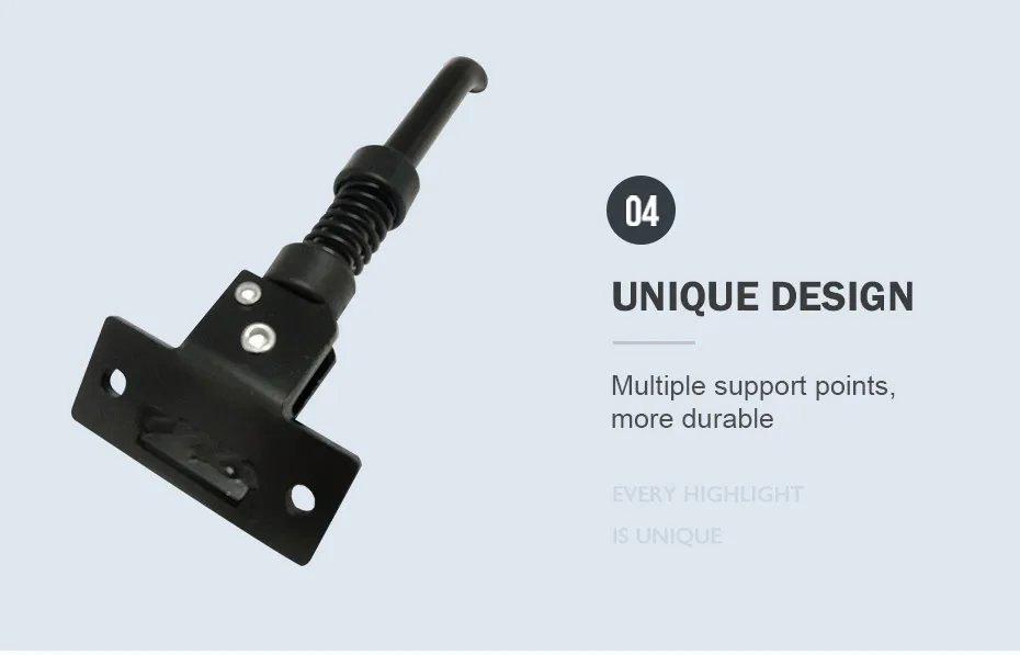 Cheap JS Aluminum Alloy Black Scooter Side Support E Scooter Kickstand Parking Stand For 10 Inch Electric Scooter Patinete Eletrico 7