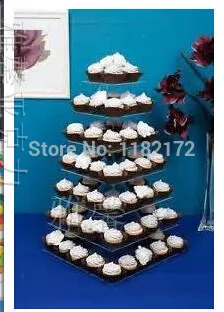 Free shipping 7 Tier SQUARE Beautiful Acrylic Cupcake Stands Party / Wedding / Festival Supplies Cake Display Shelf
Free shipping 7 Tier SQUARE Beautiful Acrylic Cupcake Stands Party / Wedding / Festival Supplies Cake Display Shelf