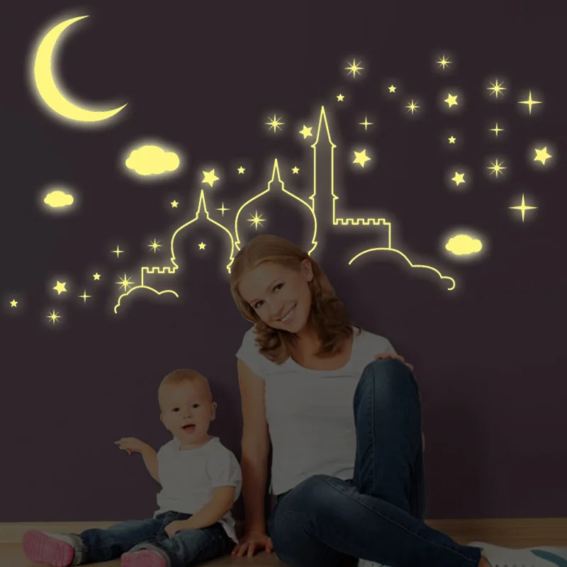 Luminous Star Moon Stickers Glow In The Dark Sticker Toys for Children Bedroom Home Decorative Fluorescent Painting Kids Toy
Luminous Star Moon Stickers Glow In The Dark Sticker Toys for Children Bedroom Home Decorative Fluorescent Painting Kids Toy