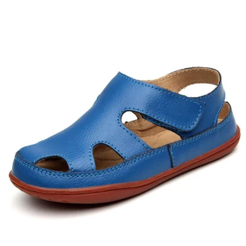 SKHEK Summer Shoes New Children's Shoes Boys Sandals For Girls General Genuine Leather Sandals Male Child Toe Cap Covering Shoe
SKHEK Summer Shoes New Children's Shoes Boys Sandals For Girls General Genuine Leather Sandals Male Child Toe Cap Covering Shoe