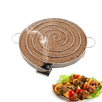 Stainless Steel BBQ Grill Accessories Cold Smoke Generator For BBQ Grill Smoking Bacon Salmon Meat Barbecue Tools
Stainless Steel BBQ Grill Accessories Cold Smoke Generator For BBQ Grill Smoking Bacon Salmon Meat Barbecue Tools