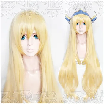 Goblin Slayer Onna Shinkan Cosplay Wig 100cm Yellow Heat Resistant Synthetic Hair Perucas Cosplay Wigs + Wig Cap
Goblin Slayer Onna Shinkan Cosplay Wig 100cm Yellow Heat Resistant Synthetic Hair Perucas Cosplay Wigs + Wig Cap