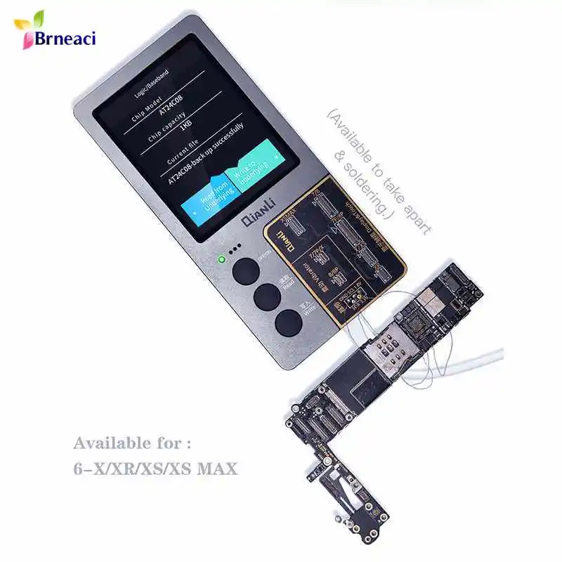 QianLi iCopy Repair Instrument Photosensitive For iPhone EEPROM Transfer Data Programming LCD Display Touch Vibrating Motor
QianLi iCopy Repair Instrument Photosensitive For iPhone EEPROM Transfer Data Programming LCD Display Touch Vibrating Motor