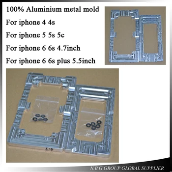 6pcs/lot Aluminium Precision Screen Refurbishment Mould Molds for iPhone 4 4s/5 5s 5c/6 6s/6p 6sp/7/7p LCD and Touch Screen
6pcs/lot Aluminium Precision Screen Refurbishment Mould Molds for iPhone 4 4s/5 5s 5c/6 6s/6p 6sp/7/7p LCD and Touch Screen