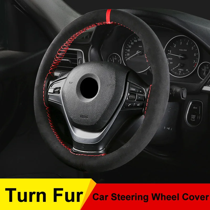 Matte Leather Steering Cover 38CM DIY Steering Wheel Covers Soft Leather Braid Design With Needle and Thread Interior Kits
Matte Leather Steering Cover 38CM DIY Steering Wheel Covers Soft Leather Braid Design With Needle and Thread Interior Kits