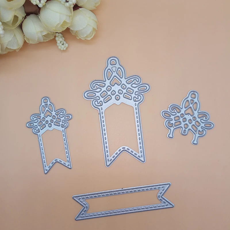 4Pcs/ Set Label Tags Metal Frame Stitched Fishtail Cutting Dies Set Stencils DIY Scrapbooking Paper Cards Die Cutting Template
4Pcs/ Set Label Tags Metal Frame Stitched Fishtail Cutting Dies Set Stencils DIY Scrapbooking Paper Cards Die Cutting Template