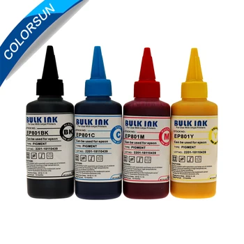 Colorsun 4*100ml Universal Refill Pigment Ink Compatible for EPSON R250 L350 L355 L362 L366 L550 L555 L566 printer cartridges
Colorsun 4*100ml Universal Refill Pigment Ink Compatible for EPSON R250 L350 L355 L362 L366 L550 L555 L566 printer cartridges