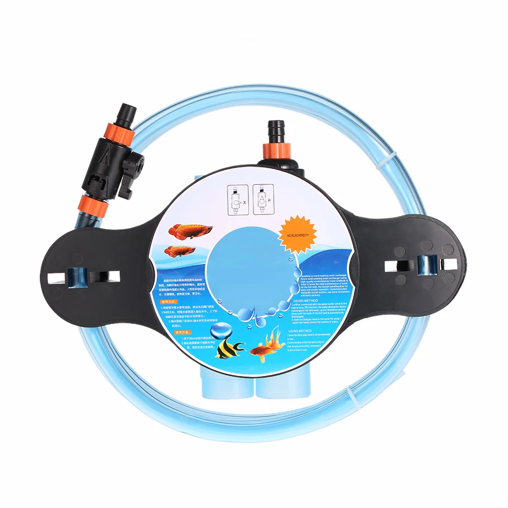 8/9FT Aquarium Siphon Cleaner Fish Tank Washer Siphon Water Change and Fill Maintenance System Fish Aquarium Tank Cleaning Tools
8/9FT Aquarium Siphon Cleaner Fish Tank Washer Siphon Water Change and Fill Maintenance System Fish Aquarium Tank Cleaning Tools