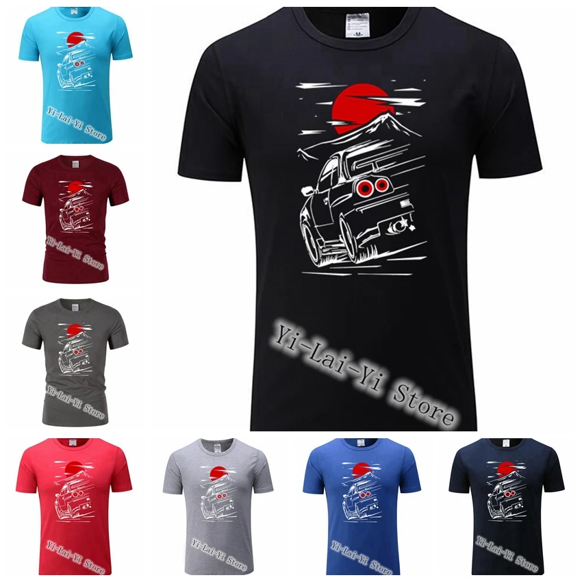 2019 Summer Men Cars For Male Nissan Skyline GTR 34 Haruna Men's Car TShirt Fashion Tee TShirtS ThinkNo Women T Shirt
2019 Summer Men Cars For Male Nissan Skyline GTR 34 Haruna Men's Car TShirt Fashion Tee TShirtS ThinkNo Women T Shirt
