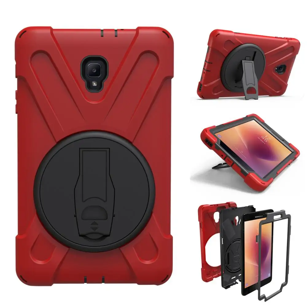 Armor Coque For Samsung Galaxy Tab A 8.0 2017 SM-T380 T385 Hand Strap 360 Rotation Stand Case Cover for Samsung T380 T385 Case
Armor Coque For Samsung Galaxy Tab A 8.0 2017 SM-T380 T385 Hand Strap 360 Rotation Stand Case Cover for Samsung T380 T385 Case