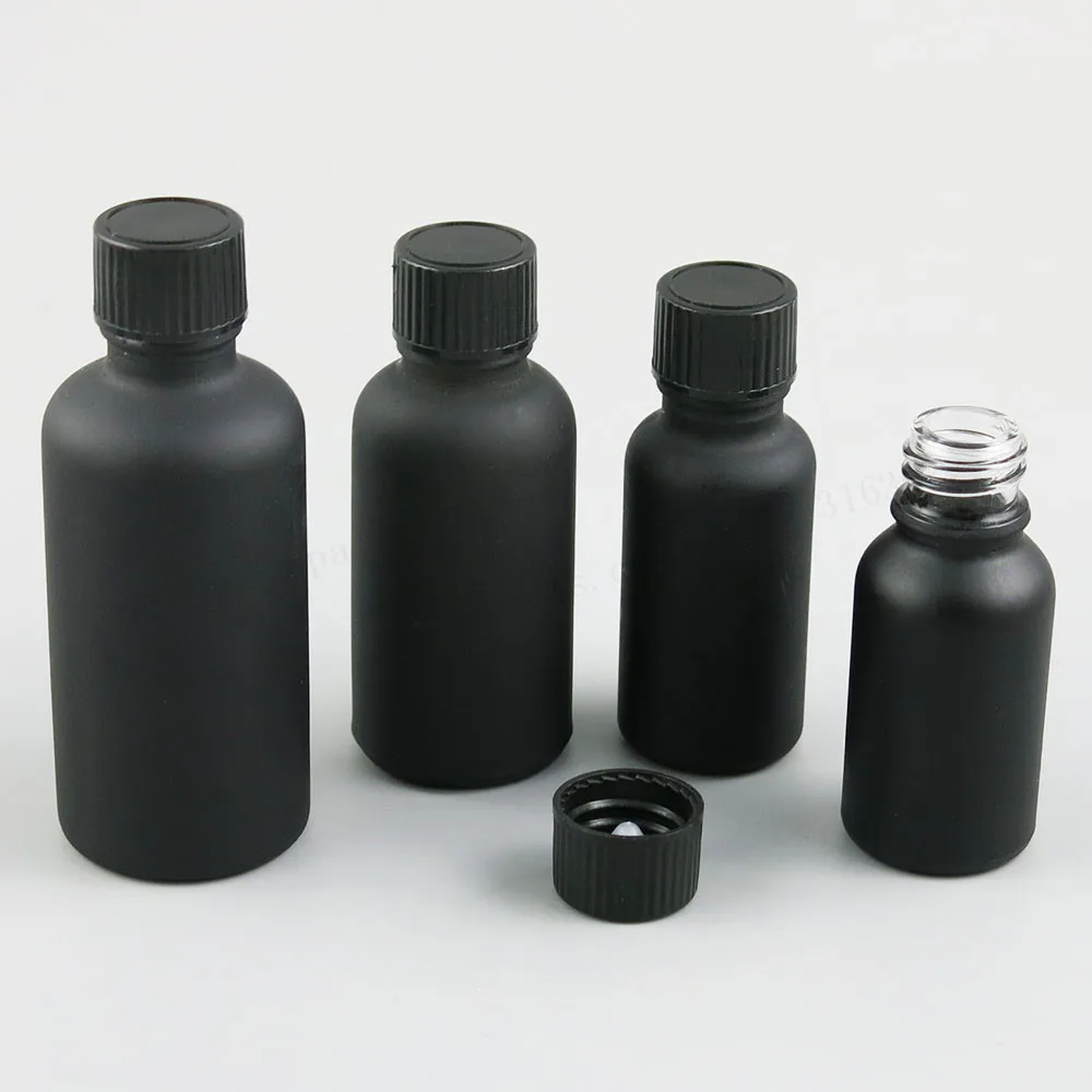 12 x Refillable Matt Black Glass Essential Oil Bottle With Black Phenolic Cone Lined Caps 5ml 10ml 15ml 20ml 30ml 50ml 100ml
12 x Refillable Matt Black Glass Essential Oil Bottle With Black Phenolic Cone Lined Caps 5ml 10ml 15ml 20ml 30ml 50ml 100ml