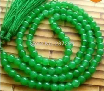 Wholesale price FREE SHIPPING ^^^Tibet Buddhist 108 Green Jade Beads Prayer Mala Necklace
Wholesale price FREE SHIPPING ^^^Tibet Buddhist 108 Green Jade Beads Prayer Mala Necklace