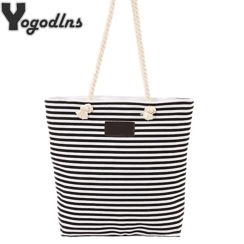 2019 New Style Simple Striped Cotton Bag Fashion Shopping Handbags Women Canvas Shoulder Bags Beach Messenger ag for Travel
2019 New Style Simple Striped Cotton Bag Fashion Shopping Handbags Women Canvas Shoulder Bags Beach Messenger ag for Travel