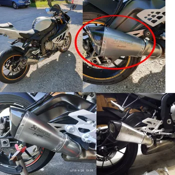 60MM Motorcycle Exhaust Muffler With DB Killer Laser Marking Slip on For BMW S1000R 2010-2016 S1000RR 2010-2017
60MM Motorcycle Exhaust Muffler With DB Killer Laser Marking Slip on For BMW S1000R 2010-2016 S1000RR 2010-2017