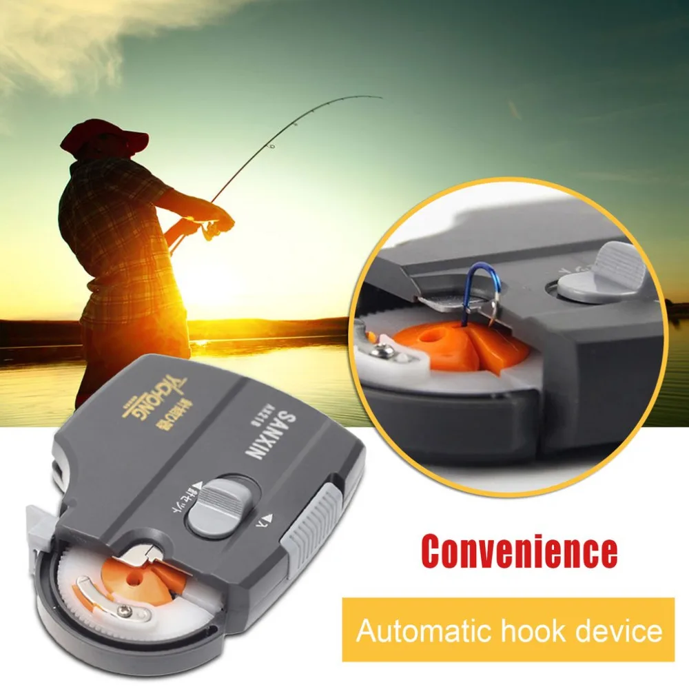 New Portable Automatic Electric Hook Tier Machine For Fishing hooks Fishhooks & Fishing Line Tier device Fishing Tackle Tools dr
New Portable Automatic Electric Hook Tier Machine For Fishing hooks Fishhooks & Fishing Line Tier device Fishing Tackle Tools dr