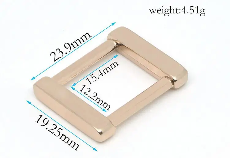 12.2x15.4mm Light gold H Ring for Bag parts Bag hardware accessories, Shoes, Buckle belt parts DIY accessories
12.2x15.4mm Light gold H Ring for Bag parts Bag hardware accessories, Shoes, Buckle belt parts DIY accessories