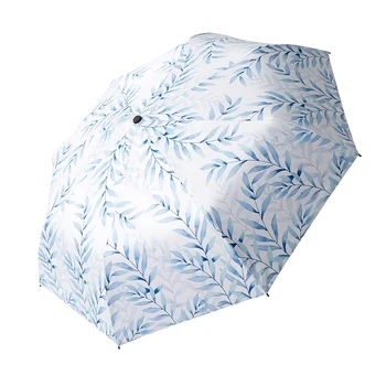 Three-Folding Umbrella For Woman Sun Protection Umbrella Sunshade Female Sunny Rainy Umbrellas Anti UV Literary Beach Parasol
Three-Folding Umbrella For Woman Sun Protection Umbrella Sunshade Female Sunny Rainy Umbrellas Anti UV Literary Beach Parasol