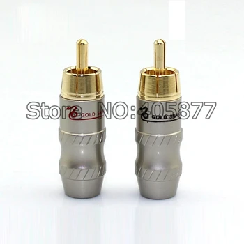 50pcs high quality Gold Plated 5.5mm Cable diameter Audio Cable Plug RCA Phono Plug
50pcs high quality Gold Plated 5.5mm Cable diameter Audio Cable Plug RCA Phono Plug