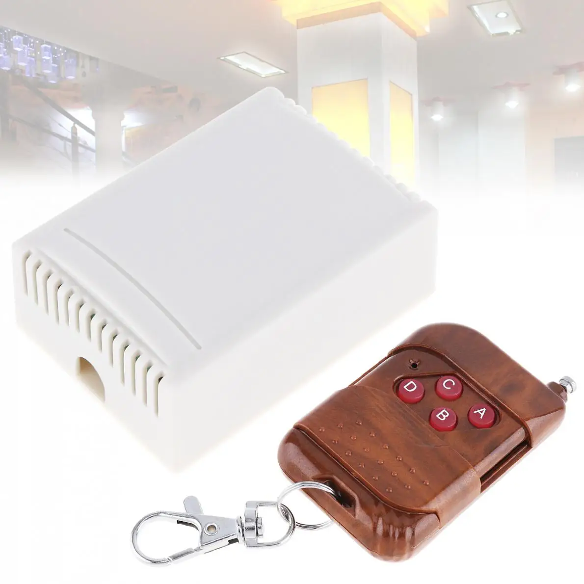 433Mhz Universal Wireless Remote Control Switch DC 12V 4CH Relay Module Receiver with 4 Channel Remote RF Transmitter
433Mhz Universal Wireless Remote Control Switch DC 12V 4CH Relay Module Receiver with 4 Channel Remote RF Transmitter